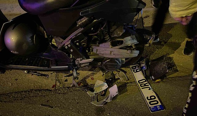 Mudanya'da alkollü sürücü dehşeti: Motosiklete çarpıp kaçtı