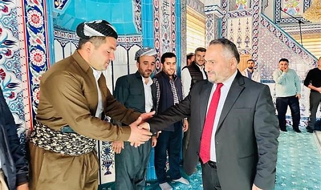 Müftü Okuş, Derecik ilçesinde temaslarda bulundu