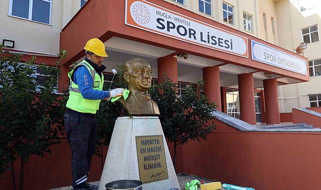 Muğla Büyükşehir'den okullara ara tatil bakımı