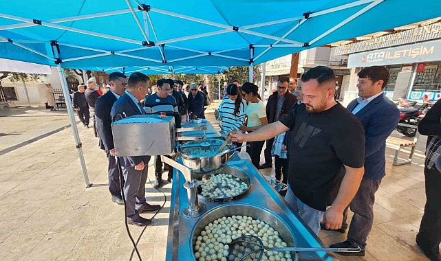 Muğla'da öğretmenler için lokma hayrı
