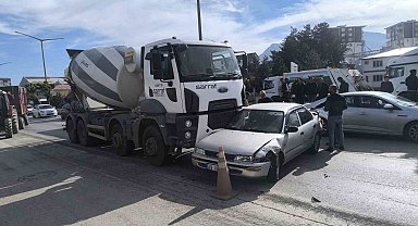 Muş'ta zincirleme kaza: 1 yaralı