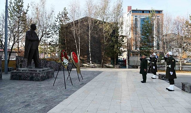 Mustafa Kemal Atatürk vefatının 87'inci yılında Ardahan'da anıldı