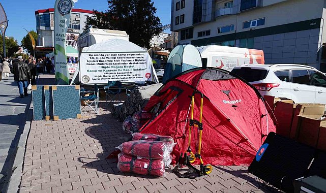 Niğde Valisi Çelik: "Niğde, kamp ve karavan turizmi için en uygun illerden biri"