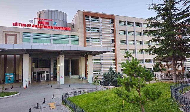 Niğde'de hastane ek binasında çıkan yangın kısa sürede söndürüldü