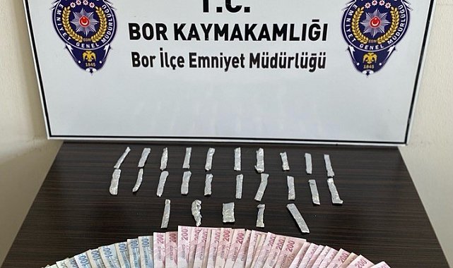 Niğde'de uyuşturucu operasyonu: 1 tutuklama
