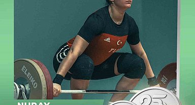 Nuray Güngör'den 2 gümüş, 1 bronz madalya