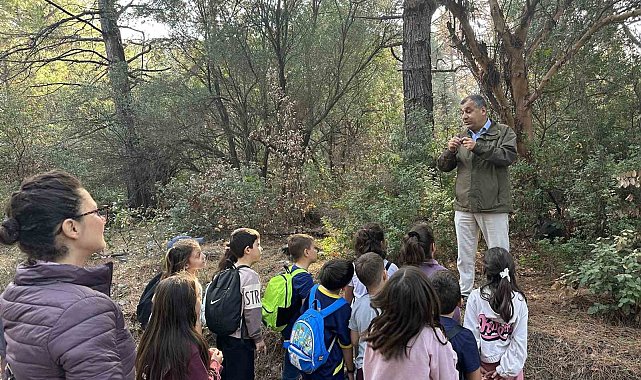 Öğrenciler yaban hayatını yakından tanıdı