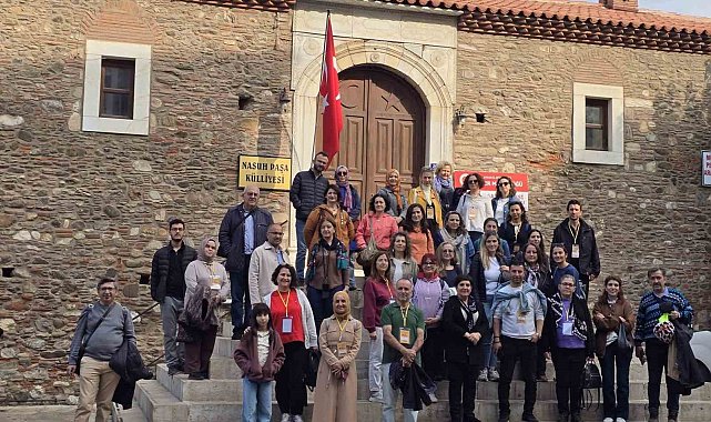 Öğretmenler Aydın'ın bin yıllık tarihinde yolculuk yaptı