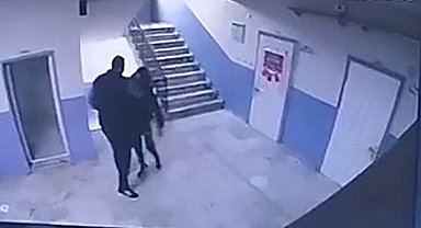 Okul müdürü otizmli öğrenciyi merdivenlerden itti