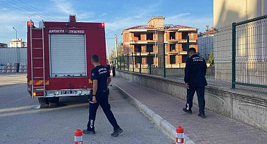 Okulda yangın alarmı paniğe sebep oldu
