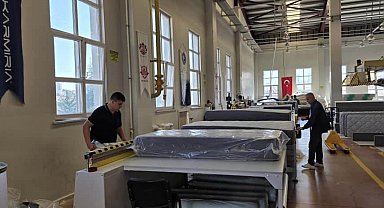 ORAN desteğiyle Kayseri'de kurulan yatak üretim hattı eğitimden dayanışmaya dönüştü