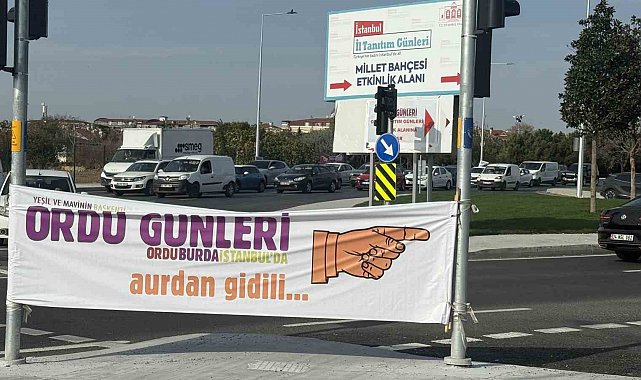 Ordu Tanıtım Günleri'nde ilginç pankartlar: 'Madanızı açacak çok şey var'