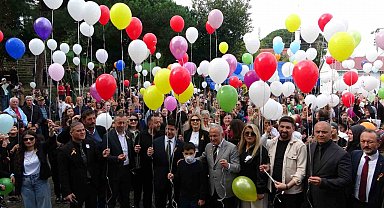 Ordu'da balonlar Mirza için uçuruldu