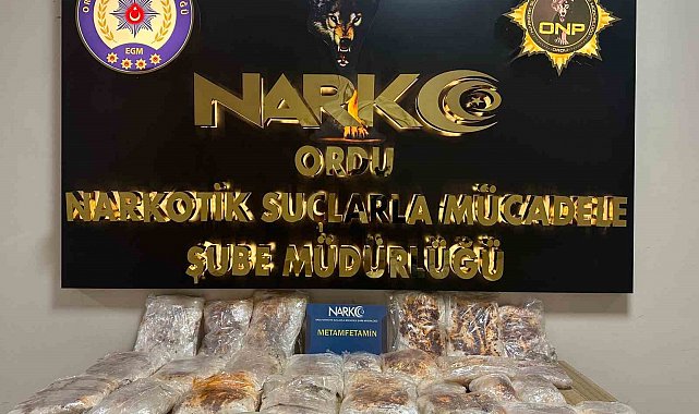 Ordu'da uyuşturucu operasyonlarında 2 tutuklama