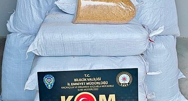 Osmaneli'de kaçak tütün operasyonu