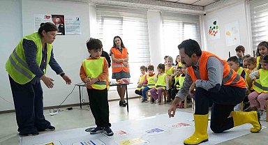 Osmangazi kreşlerinde miniklere iş güvenliği eğitimi