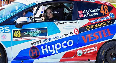 Osmangazi'nin gururu İstanbul Rallisi'nde podyuma çıktı