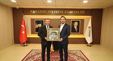 Özdemir'den Çetinkaya'ya belediyecilik odaklı ziyaret
