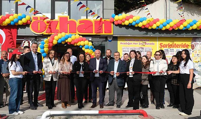 Özhan Marketler Zinciri, yeni şubesini hizmete açtı