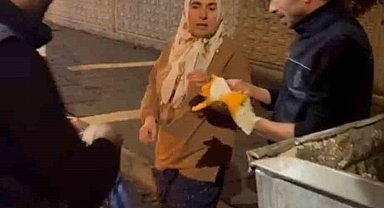 Para dolu çantayı yanlışlıkla çöpe attılar, çöp arabasını arayıp poşeti buldular