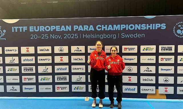 Para Masa Tenisi Kadınlar Milli Takımı'nda çifte yarı final heyecanı