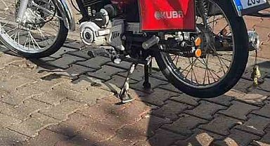 Park halindeki motosiklet çalındı