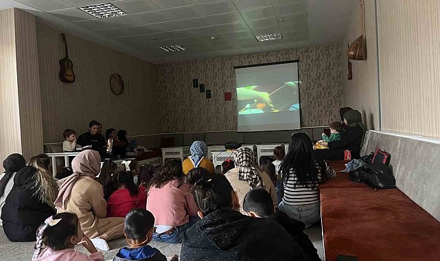 Patnos gençlik merkezinde sinema etkinliği ilgi gördü
