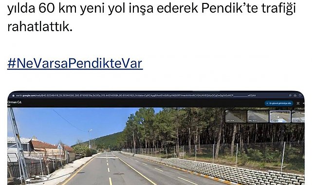 Pendik Belediye Başkanı Ahmet Cin'den Mansur Yavaş'a dikkat çeken "yol" göndermesi