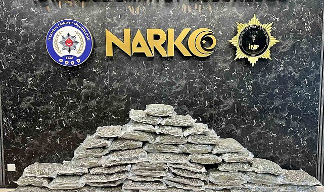 Pendik'te zehir tacirine baskın: 71 kilo 400 gram uyuşturucu ele geçirildi
