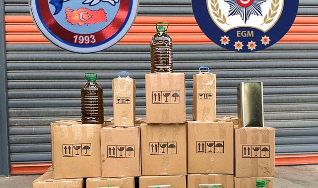 Polis ekipleri yakaladı, sahte yağlara el konuldu