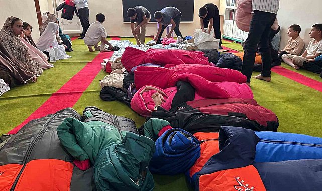 "Kış Gelmeden Sen Gel" Projesiyle minik yürekler ısındı