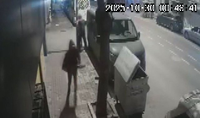 "Müsaade isteyip iş yerini kurşunladı": O anlar güvenlik kamerasına yansıdı