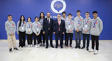 Rektör Özölçer, 8. Uluslararası Ar-Ge Proje Pazarı'nın kapanış törenine katıldı