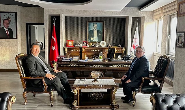 Rektör Özölçer'den Karadeniz Ereğli Kaymakamı Yılmaz'a ziyaret