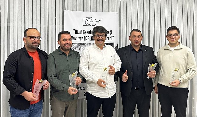 Rize'de gazeteci Yavuzer Tarlan anısına ödül töreni düzenlendi