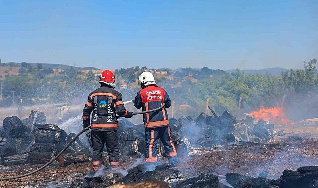 Sakarya'nın kahraman itfaiyecileri 10 ayda 11 bin 595 olaya müdahale etti