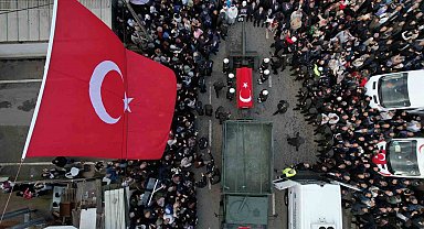 Sakaryalı şehit son yolculuğuna uğurlandı