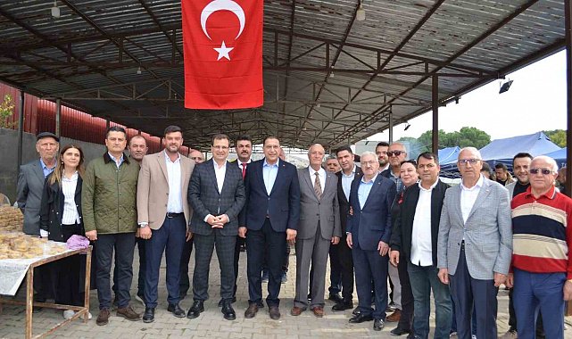 Salihli'de binlerce kişinin katıldığı yağmur duası ve hayır yemeği