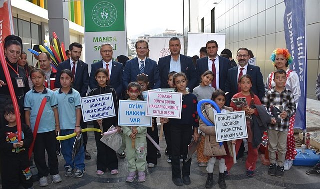 Salihli'de Dünya Çocuk Hakları Günü kutlandı