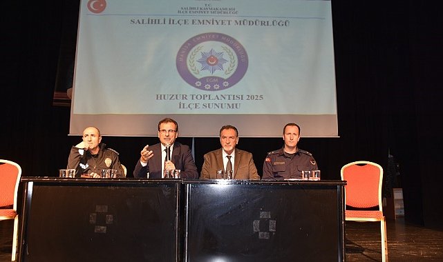 Salihli'de huzur toplantısı gerçekleştirildi