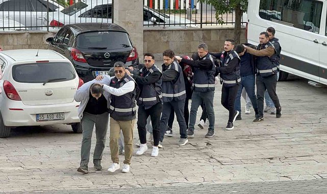 Samsun merkezli 5 ilde dolandırıcılık operasyonu: 12 gözaltı
