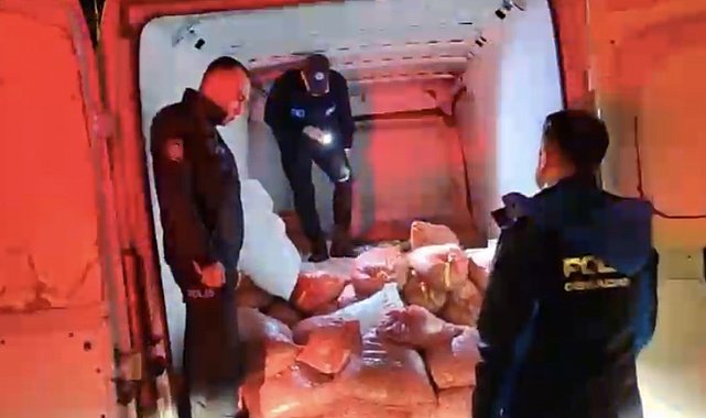 Samsun'da 2,6 ton kaçak midye ele geçirildi