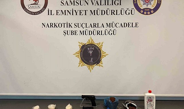 Samsun'da çatı katına uyuşturucu operasyonu: 1 gözaltı