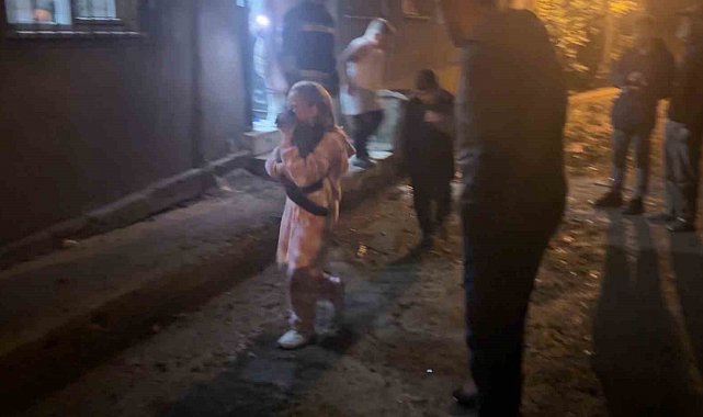 Samsun'da soba parladı: 2 kişi dumandan etkilendi, küçük kız kedisi için gözyaşı döktü