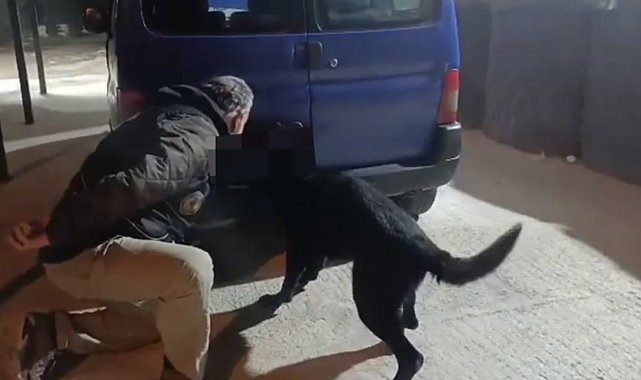 Samsun'da stepne lastiğine zulalanan metamfetamin ele geçirildi