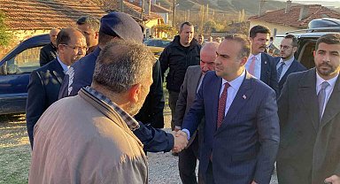 Sanayi ve Teknoloji Bakanı Kacır'dan şehit ailesine taziye ziyareti