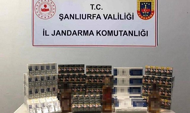 Şanlıurfa'da 5 bin 210 paket kaçak sigara ele geçirildi