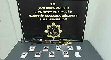 Şanlıurfa'da 9 bin adet uyuşturucu hap ele geçirildi: 1 gözaltı