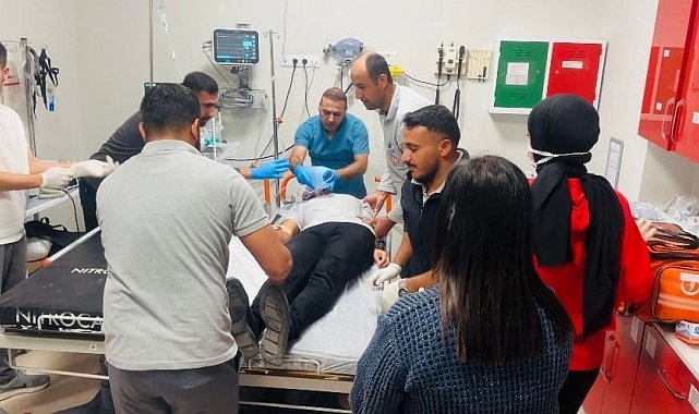 Şanlıurfa'da gerçeği aratmayan yangın tatbikatı