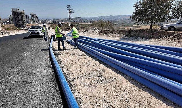Şanlıurfa'da içme suyu altyapısı yenileniyor